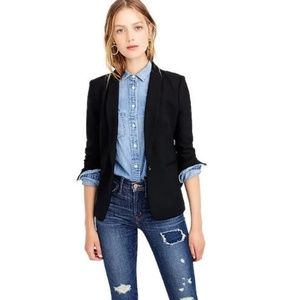 J.Crew Parke Blazer In Black Size 6